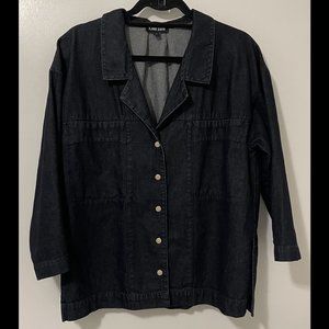 Ilana Kohn Mapes Shirt in Dark Denim size S